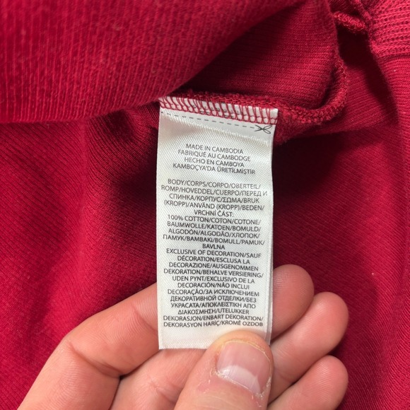 Polo Ralph Lauren Red Half Zip Long Sleeve Men's Size XXL EUC - Picture 4 of 7